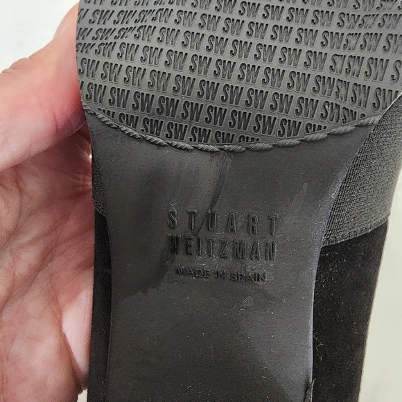 Stuart Weitzman Black Pumps Size 8.5 N - Picture 12 of 12
